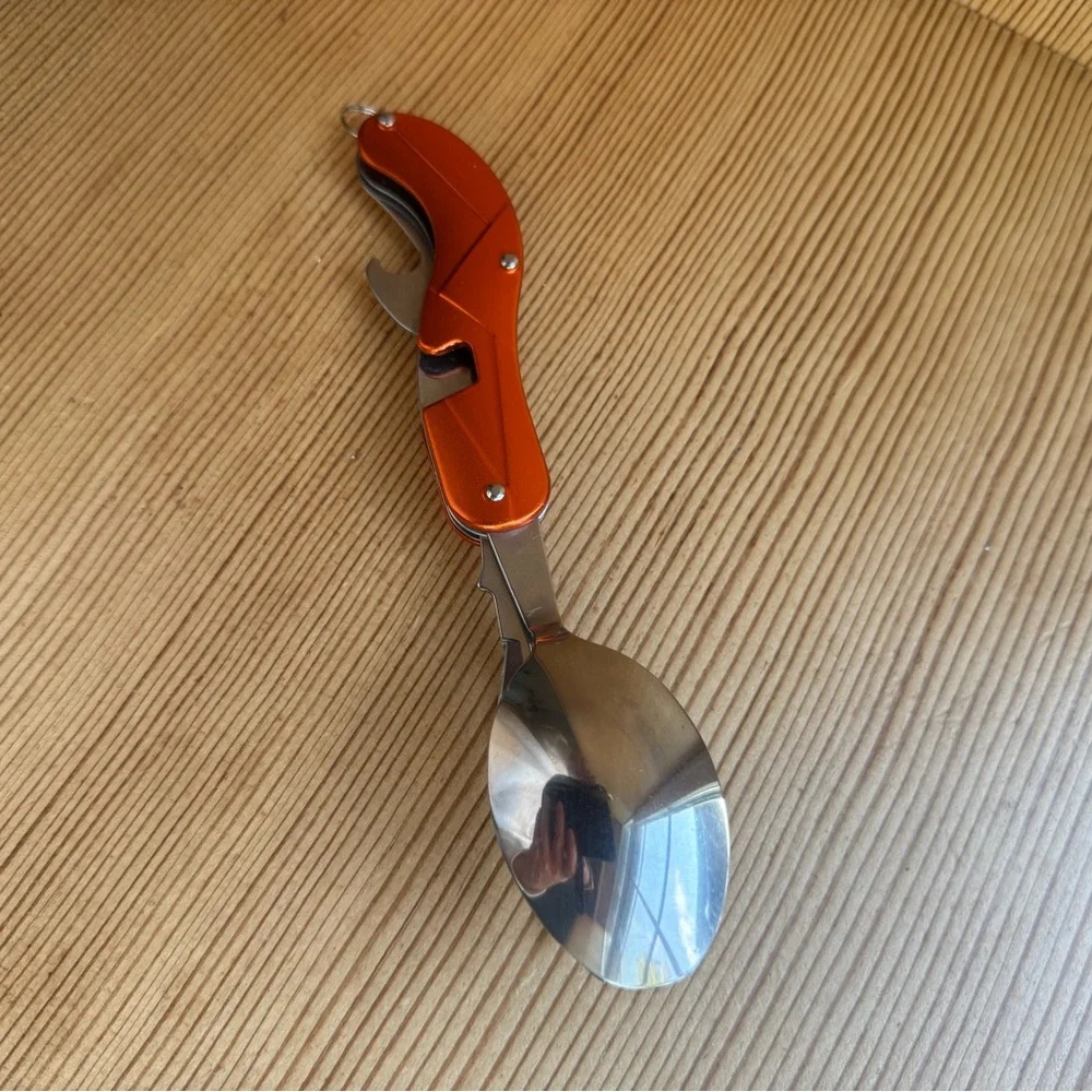 XGrar Multi-Tool Spoon/Fork/Knife for outdoor adventures, on the go, travel
